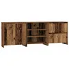 Image de Vidaxl Buffets 3 Pcs Bois Ancien 70 X 41 X 75 Cm Bois D'ingÃ©nierie