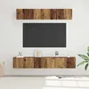 Image de Vidaxl Ensemble De Meubles Tv 5 Pcs Bois Ancien Standard Moyen