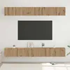 Image de Vidaxl Ensemble Meuble Tv 6 Pcs ChÃªne Artisanal 60 X 30 X 35 Cm