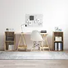 Image de Vidaxl Ensemble Meuble Tv 2 Pcs ChÃªne Artisanal 37 X 35 X 107 Cm