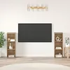 Image de Vidaxl Ensemble Meuble Tv 2 Pcs ChÃªne Artisan 107 X 35 X 37 Cm