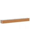 Image de Vidaxl JardiniÃ¨re SurÃ©levÃ©e 390 X 50 X 36 Cm Acier GalvanisÃ©