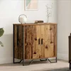 Image de vidaXL Buffet Marron 78 x 35.5 x 74.5 cm Bois d'ingÃ©nierie