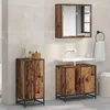 Image de Vidaxl Buffet Bois Ancien 35 X 35,5 X 76 Cm Bois D'ingÃ©nierie