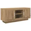 Image de Vidaxl Meuble Tv ChÃªne Artisanal 102 X 35 X 45 Cm Bois D'ingÃ©nierie