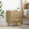 Image de Vidaxl Armoire De Lit Avec Tiroir ChÃªne Artisanal 40 X 35 X 47.5 Cm