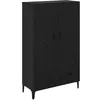 Image de vidaXL Haut Armoire avec tiroir ChÃªne noir 70 x 31 x 115 cm