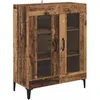 Image de vidaXL Buffet Bois Ancien 69,5 x 34 x 90 cm Bois d'ingÃ©nierie et fer