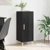 Image de vidaXL Buffet ChÃªne noir 34,5 x 34 x 90 cm Bois d'ingÃ©nierie