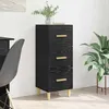 Image de vidaXL Buffet ChÃªne noir 34,5 x 34 x 90 cm Bois d'ingÃ©nierie