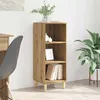 Image de Vidaxl Buffet ChÃªne Artisanal 32.5 X 34.5 X 90 Cm Bois D'ingÃ©nierie