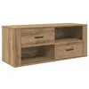 Image de Vidaxl Meuble Tv ChÃªne Artisanal 100 X 35 X 40 Cm Bois D'ingÃ©nierie