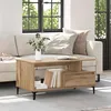 Image de Vidaxl Table Basse ChÃªne Artisanal 90 X 49 X 45 Cm Bois D'ingÃ©nierie
