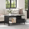 Image de vidaXL Table basse ChÃªne noir 90 x 49 x 45 cm Bois d'ingÃ©nierie