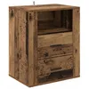 Image de Vidaxl Cabinet De Chevet Bois Ancien 50 X 36 X 60 Cm Bois D'ingÃ©nierie