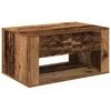 Image de vidaXL Table basse Bois Ancien 80 x 50 x 40 cm Bois d'ingÃ©nierie
