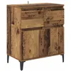 Image de vidaXL Buffet Bois Ancien 60 x 35 x 70 cm Bois d'ingÃ©nierie et fer