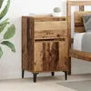 Image de Vidaxl Cabinet De Chevet Bois Ancien 40 X 35 X 70 Cm Bois D'ingÃ©nierie
