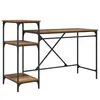 Image de vidaXL Bureau Bois Ancien 135 x 50 x 90 cm Bois d'ingÃ©nierie