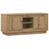 Image de Vidaxl Meuble Tv ChÃªne Artisanal 102 X 35 X 45 Cm Bois D'ingÃ©nierie