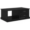 Image de vidaXL Table basse ChÃªne noir 90 x 50 x 35 cm Bois d'ingÃ©nierie