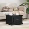 Image de vidaXL Table basse ChÃªne noir 50 x 50 x 35 cm Bois d'ingÃ©nierie