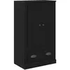 Image de vidaXL Haut Armoire ChÃªne noir 60 x 35,5 x 103,5 cm Bois d'ingÃ©nierie