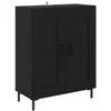 Image de vidaXL Buffet ChÃªne noir 69,5 x 34 x 90 cm Bois d'ingÃ©nierie et fer