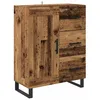 Image de vidaXL Buffet Bois Ancien 69,5 x 34 x 90 cm Bois d'ingÃ©nierie et fer