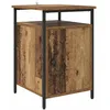 Image de vidaXL Cabinet de chevet Bois Ancien 40 x 42 x 60cm Bois d'ingÃ©nierie
