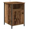 Image de vidaXL Cabinet de chevet Bois ancien 40 x 42 x 60 cm Bois d'ingÃ©nierie
