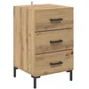 Image de vidaXL Cabinet de chevet avec tiroir ChÃªne artisanal 40 x 40 x 66 cm