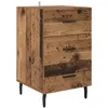 Image de vidaXL Cabinet de chevet Bois ancien 40 x 40 x 66 cm Bois d'ingÃ©nierie
