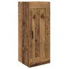 Image de vidaXL Meuble mural Bois Ancien 34,5 x 34 x 90 cm Bois d'ingÃ©nierie