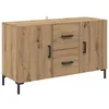 Image de Vidaxl Buffet ChÃªne Artisanal 100 X 36 X 60 Cm Bois D'ingÃ©nierie