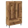 Image de vidaXL Haut Armoire Bois Ancien 69,5 x 31 x 115 cm Bois d'ingÃ©nierie
