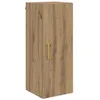 Image de Vidaxl Meuble Mural ChÃªne Artisanal 34,5 X 34 X 90 Cm
