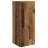 Image de vidaXL Meuble mural Bois Ancien 34,5 x 34 x 90 cm Bois d'ingÃ©nierie
