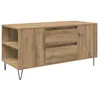 Image de vidaXL Table basse avec tiroir ChÃªne artisanal 102 x 44,5 x 50 cm