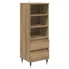 Image de vidaXL Haut Armoire ChÃªne artisanal 40 x 36 x 110 cm Bois d'ingÃ©nierie