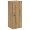 Image de Vidaxl Meuble Mural ChÃªne Artisanal 34,5 X 34 X 90 Cm