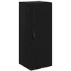Image de vidaXL Meuble mural ChÃªne noir 34,5 x 34 x 90 cm Bois d'ingÃ©nierie