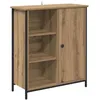 Image de Vidaxl Buffet ChÃªne Artisanal 70 X 30 X 80 Cm Bois D'ingÃ©nierie