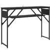 Image de vidaXL Vidaxl Tableconsole Chêne Noir 105x30x75cm Bois D'ingénierie