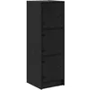 Image de vidaXL Haut Armoire ChÃªne noir 35 x 37 x 109 cm Bois d'ingÃ©nierie