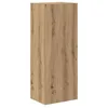 Image de Vidaxl Meuble Tv Mural ChÃªne Artisanal 40,5 X 30 X 102 Cm