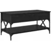Image de vidaXL Table basse ChÃªne noir 100 x 50 x 50 cm Bois d'ingÃ©nierie