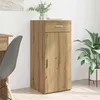 Image de vidaXL Buffet ChÃªne noir 42,5 x 40 x 93 cm Bois d'ingÃ©nierie