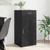 Image de vidaXL Buffet ChÃªne noir 42,5 x 40 x 93 cm Bois d'ingÃ©nierie