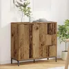 Image de Vidaxl Buffet Bois Ancien 89,5 X 33 X 82 Cm Bois D'ingÃ©nierie